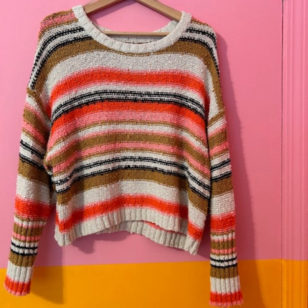 Billabong Easy Going Cropped Sweater - M